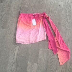 Lovers + Friends Pink Ombre Skirt